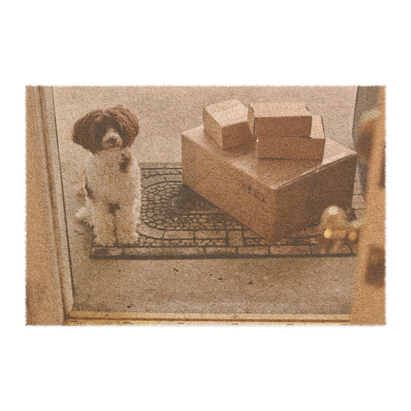 Puppy Welcome Doormat | Charming Entrance Decor