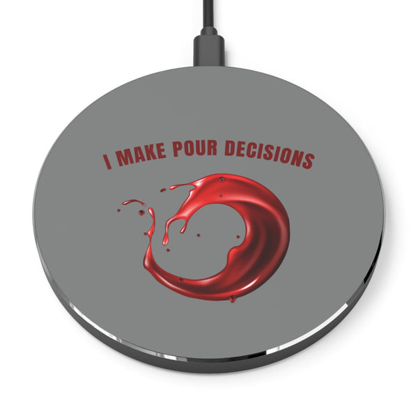 Red Wine Lover’s Wireless Charger: Sip, Charge, Repeat! 🍷🔌