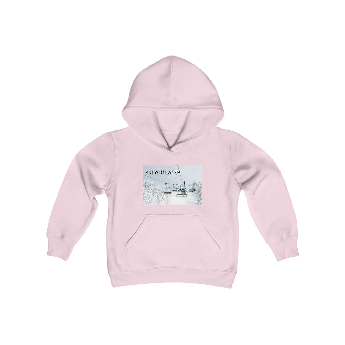 Ski You Later - Motivational Youth Hooded Sweatshirt | Winter Skiing Apparel | Stylish Young Skier | Best Gift - Best Gifter Ever: Unwrap Your Passion: Ski. Snowboard. Travel. Love. Play. Shop.
