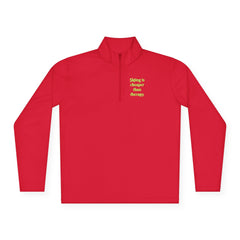 Skiing is cheaper than therapy - Pullover I Second layer for skiers with sass I For men I For women - Best Gifter Ever: Unwrap Your Passion: Ski. Snowboard. Travel. Love. Play. Shop.