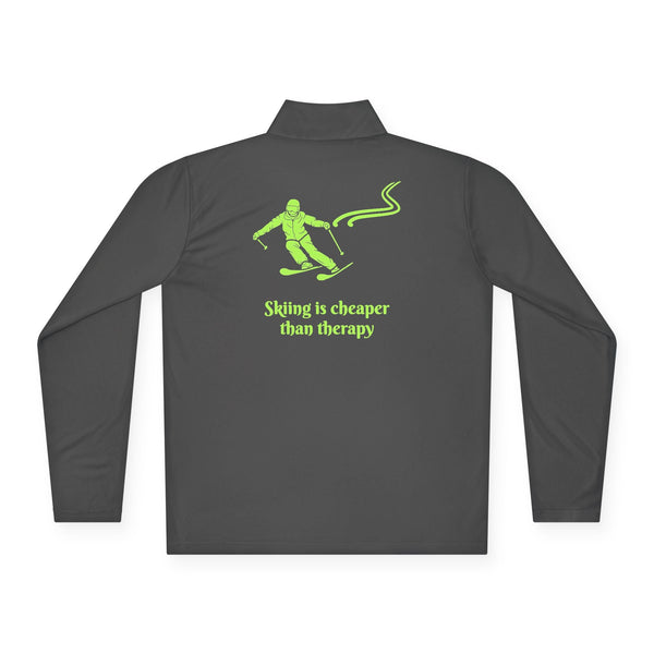 Skiing is Cheaper Than Therapy: Stylish Ski Shirts and Quarter-Zip Pullovers for Men and Women