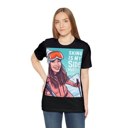 Everyday essential t-shirt for wearing alone or in layers. Modern fashion for young people.