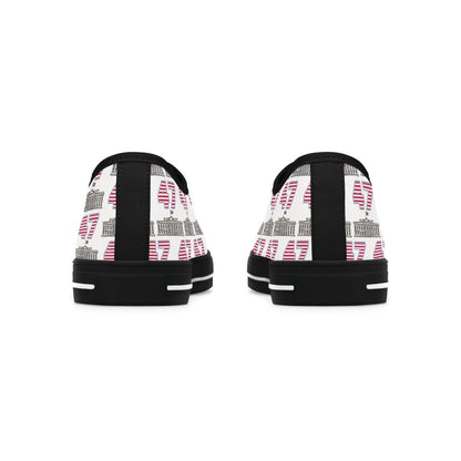 Sneakers Celebrating the 47th US President - Stylish Women's Low Tops in White or Black for Comfort & Style - Best Gifter Ever: Everyday Items and Unique Gifts for Ski, Snowboard, Travel, and More