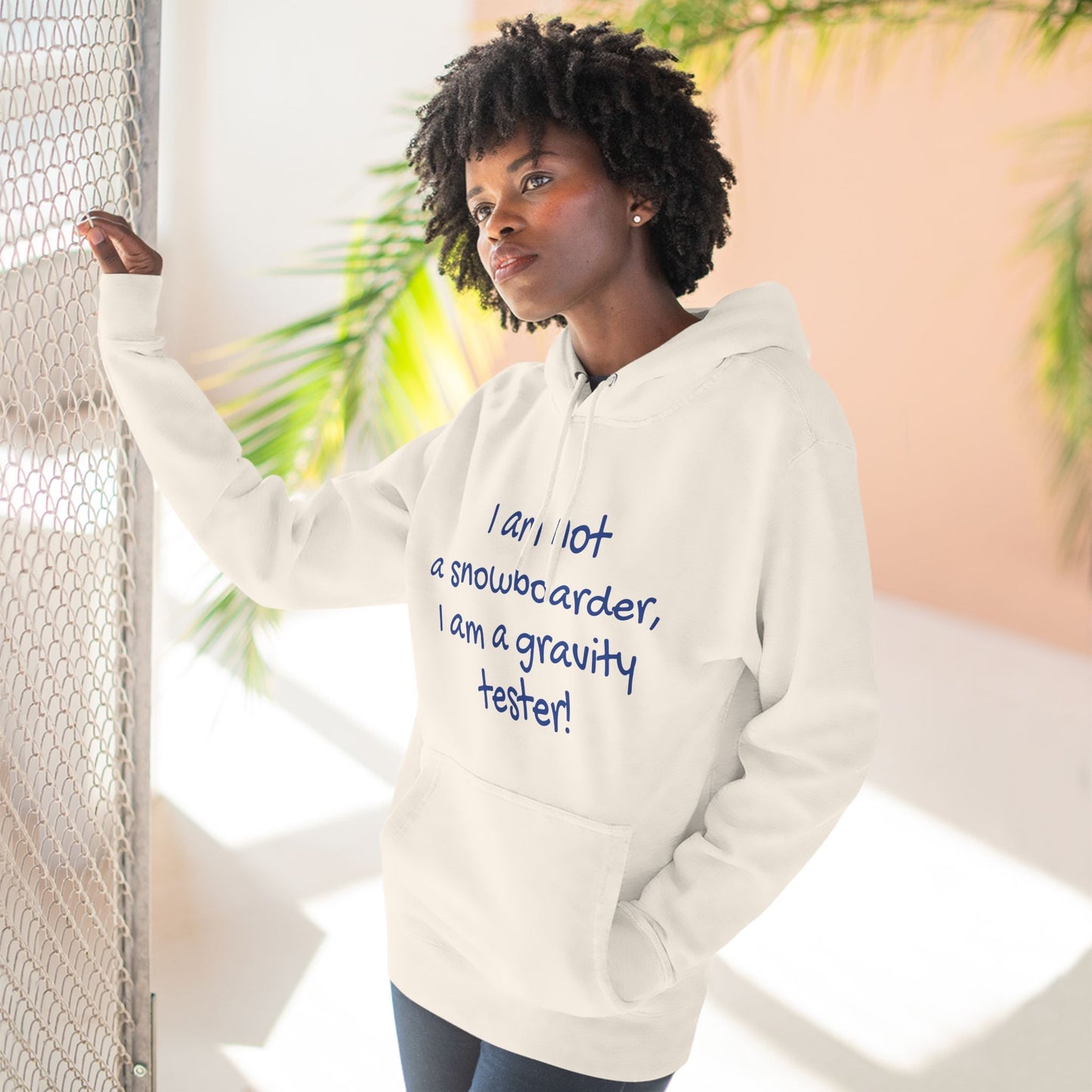 Snowboarder Gear: "Gravity Tester", Snowboarder Hoodie, Stylish Unisex Pullover, Skiing Sweatshirt, Winter Sports Apparel, Snowboarding Gift. Sweatshirt snowboard and ski.