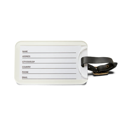 Bag identifiers for travelers who ski and snowboard.