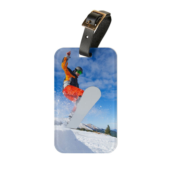 “Snowboarder’s Dream” Luggage Tags - Shred the Airport Runway!