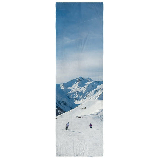 Stylish Soft Rectangular OR Square Scarves with Winter/Ski Theme Will Instantly Elevate Any Winter Coat