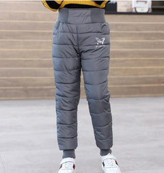 Breathable Ski Pants For Youth. Kids Snow Day Pants. Cozy Down Pants For Children. Winter Play Pants For Kids. 