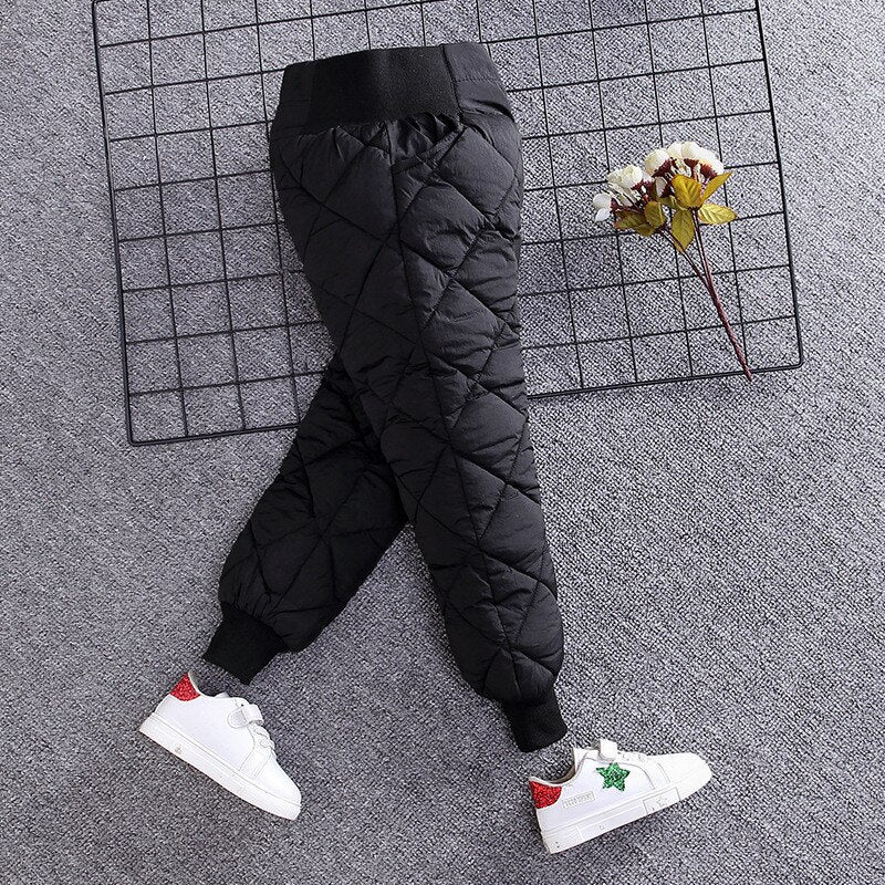 Premium Down Pants For Kids. Snowproof Pants For Boys And Girls. Kids Winter Essentials Pants.