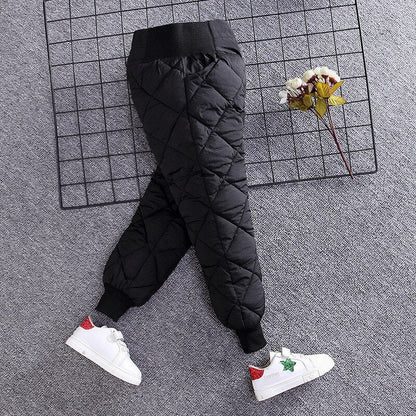 Premium Down Pants For Kids. Snowproof Pants For Boys And Girls. Kids Winter Essentials Pants.