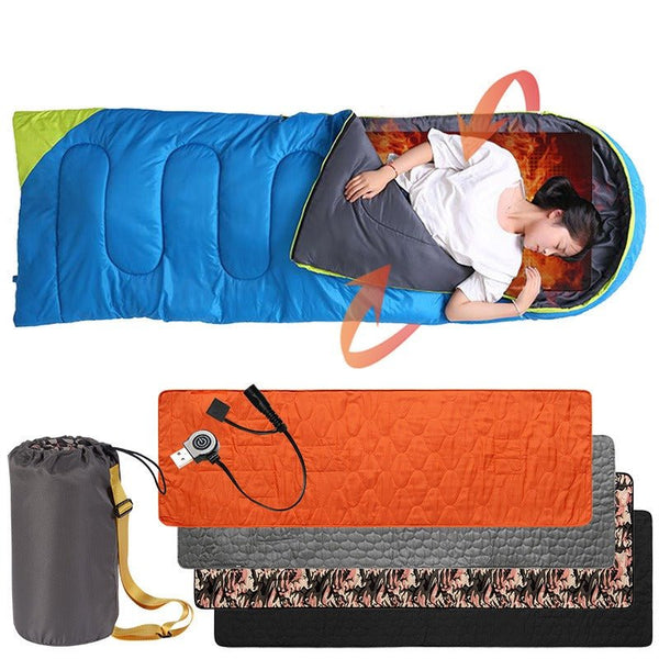 Ultimate Heated Mat for Camping & Winter Yoga I Smart & Portable Gift for Campers
