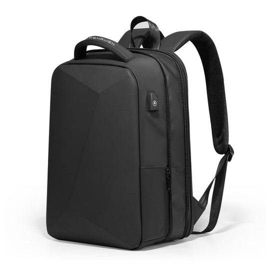 Anti-theft modern backpack with laptop pocket. Spring Birthday gift for men. Best Anniversary gift for him.
