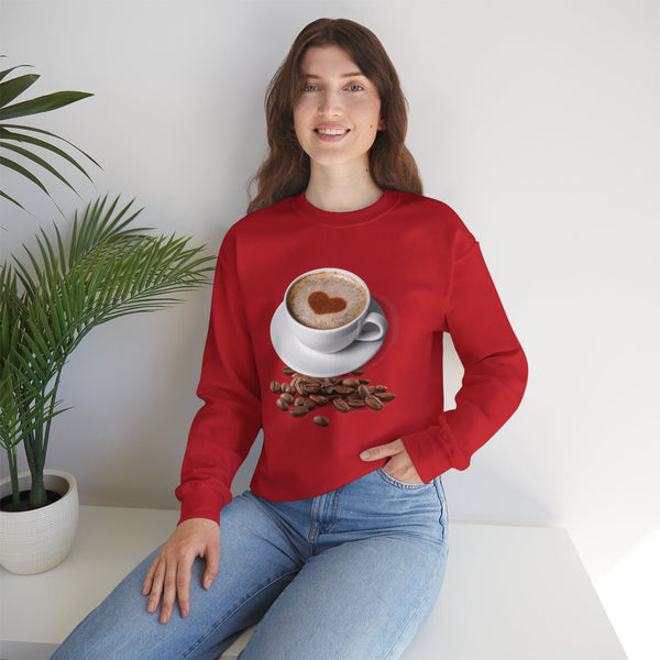 Unisex Coffee Lover Sweatshirt-Perfect for Any Occasion! Warm and cozy, athletic style, great fit. Buy now or mix and match for unique set.