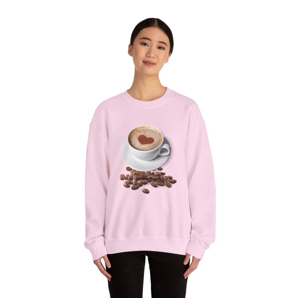 Unisex Coffee Lover Sweatshirt-Perfect for Any Occasion! Warm and cozy, athletic style, great fit. Buy now or mix and match for unique set.