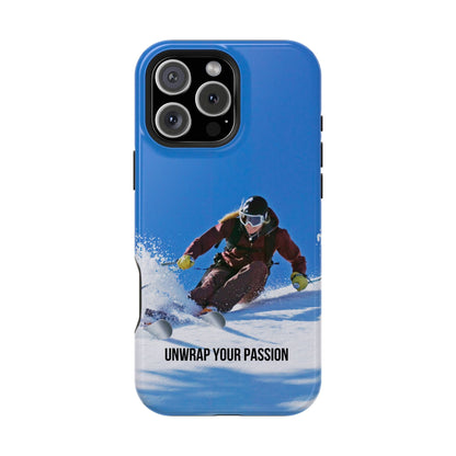 Sporty iphone case for winter sport lovers